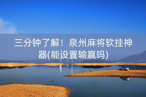 三分钟了解！泉州麻将软挂神器(能设置输赢吗)
