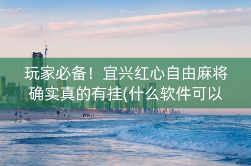 玩家必备！宜兴红心自由麻将确实真的有挂(什么软件可以赢)