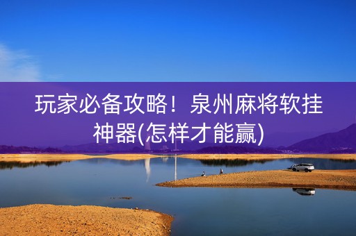 玩家必备攻略！泉州麻将软挂神器(怎样才能赢)