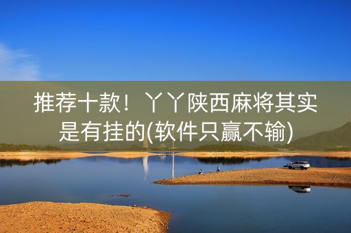 推荐十款！丫丫陕西麻将其实是有挂的(软件只赢不输)