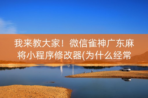 我来教大家！微信雀神广东麻将小程序修改器(为什么经常输)