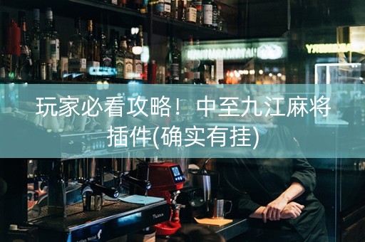 玩家必看攻略！中至九江麻将插件(确实有挂)