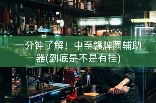 一分钟了解！中至赣牌圈辅助器(到底是不是有挂)