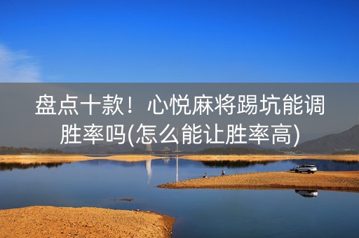 盘点十款！心悦麻将踢坑能调胜率吗(怎么能让胜率高)
