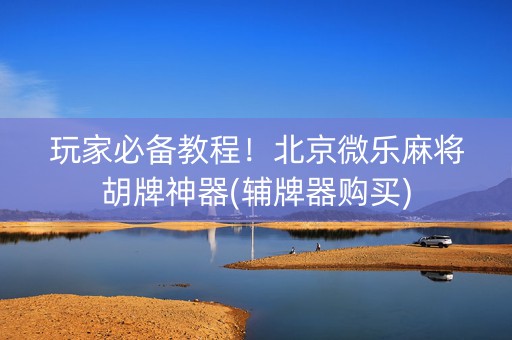 玩家必备教程！北京微乐麻将胡牌神器(辅牌器购买)