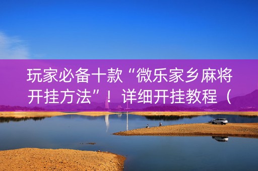 玩家必备十款“微乐家乡麻将开挂方法”！详细开挂教程（确实真的有挂)-知乎