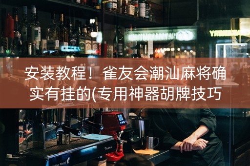 安装教程！雀友会潮汕麻将确实有挂的(专用神器胡牌技巧)