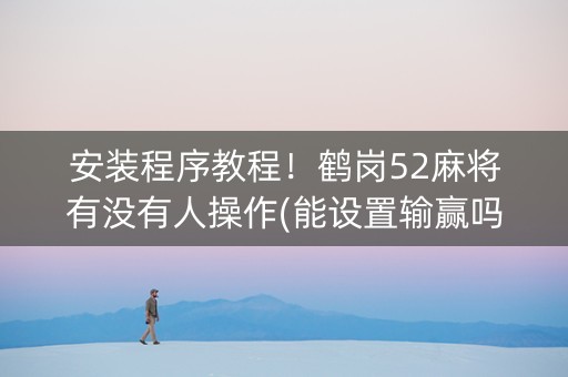 安装程序教程！鹤岗52麻将有没有人操作(能设置输赢吗)