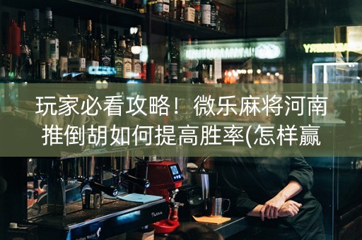 玩家必看攻略！微乐麻将河南推倒胡如何提高胜率(怎样赢的几率大)
