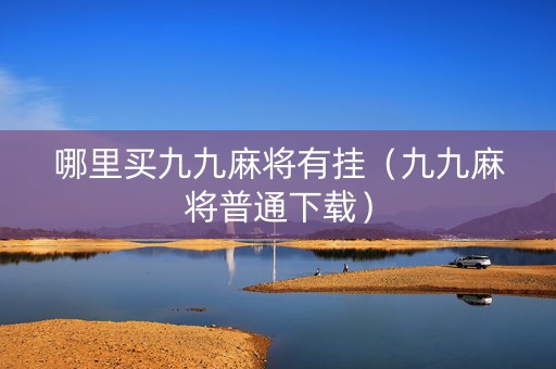 哪里买九九麻将有挂（九九麻将普通下载）