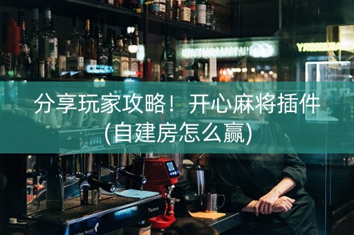 分享玩家攻略！开心麻将插件(自建房怎么赢)