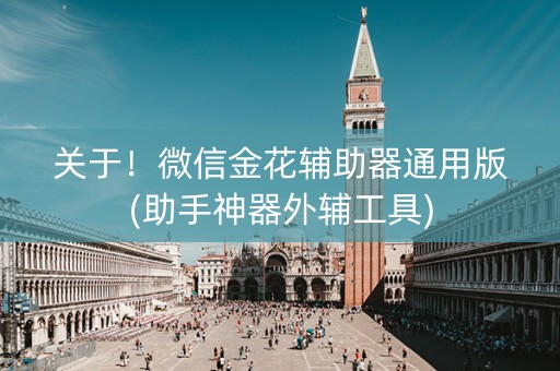 关于！微信金花辅助器通用版(助手神器外辅工具)