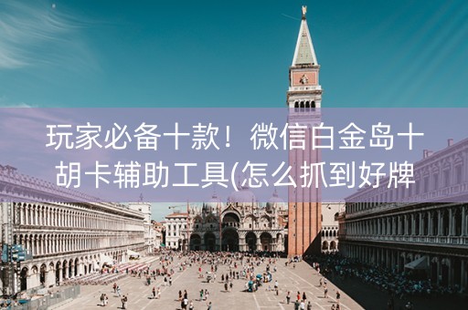 玩家必备十款！微信白金岛十胡卡辅助工具(怎么抓到好牌)