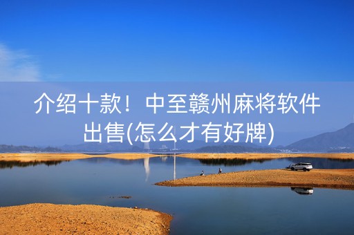 介绍十款！中至赣州麻将软件出售(怎么才有好牌)