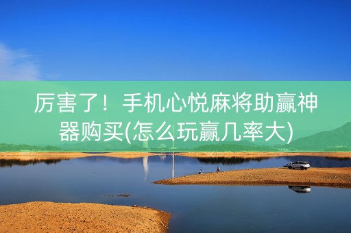 厉害了！手机心悦麻将助赢神器购买(怎么玩赢几率大)