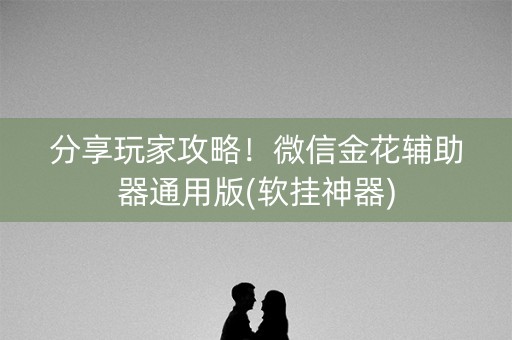 分享玩家攻略！微信金花辅助器通用版(软挂神器)