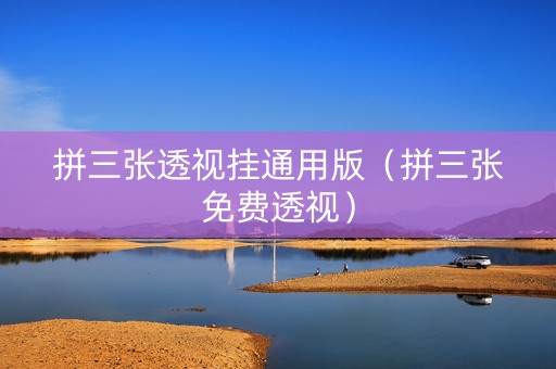 拼三张透视挂通用版（拼三张免费透视）