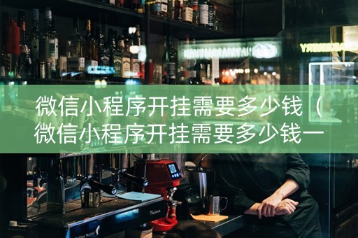 微信小程序开挂需要多少钱（微信小程序开挂需要多少钱一个）