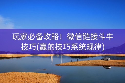玩家必备攻略！微信链接斗牛技巧(赢的技巧系统规律)