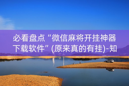 必看盘点“微信麻将开挂神器下载软件”(原来真的有挂)-知乎