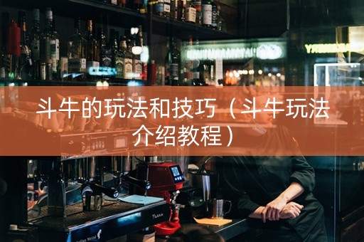 斗牛的玩法和技巧（斗牛玩法介绍教程）