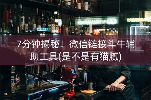 7分钟揭秘！微信链接斗牛辅助工具(是不是有猫腻)