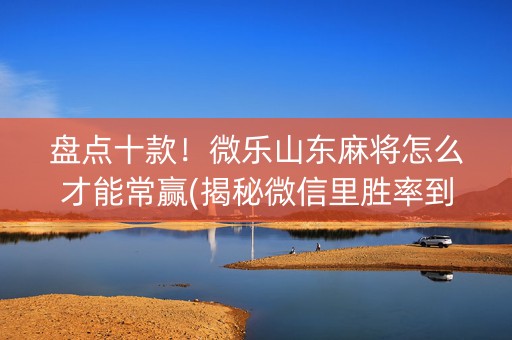 盘点十款！微乐山东麻将怎么才能常赢(揭秘微信里胜率到哪调)