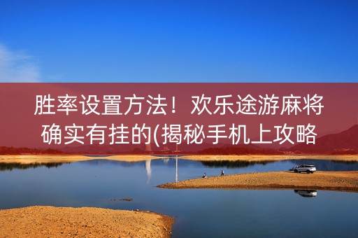 胜率设置方法！欢乐途游麻将确实有挂的(揭秘手机上攻略插件)