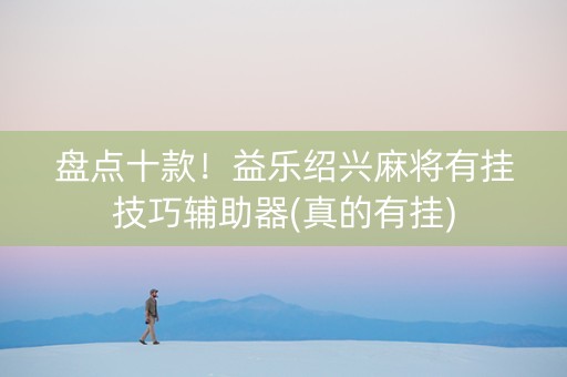 盘点十款！益乐绍兴麻将有挂技巧辅助器(真的有挂)