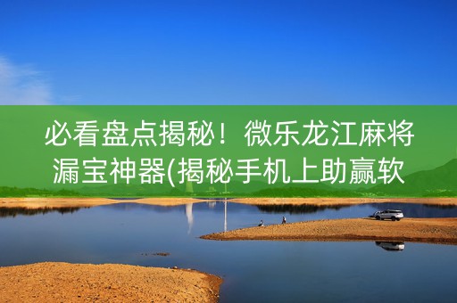 必看盘点揭秘！微乐龙江麻将漏宝神器(揭秘手机上助赢软件)