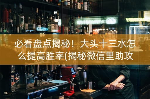 必看盘点揭秘！大头十三水怎么提高胜率(揭秘微信里助攻神器)