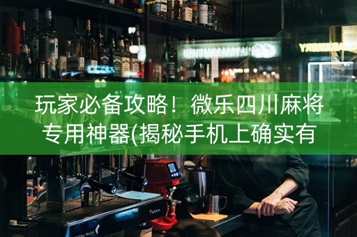 玩家必备攻略！微乐四川麻将专用神器(揭秘手机上确实有猫腻)