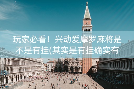 玩家必看！兴动爱摩罗麻将是不是有挂(其实是有挂确实有挂)