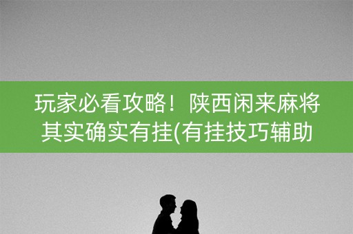 玩家必看攻略！陕西闲来麻将其实确实有挂(有挂技巧辅助器)