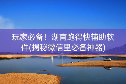 玩家必备！湖南跑得快辅助软件(揭秘微信里必备神器)
