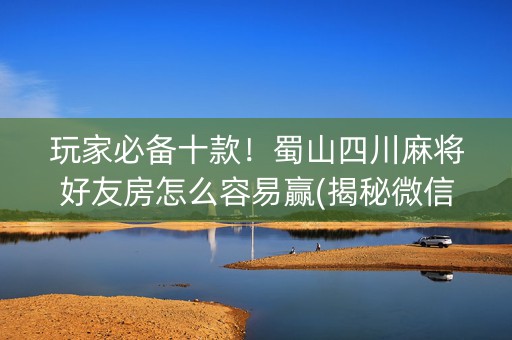 玩家必备十款！蜀山四川麻将好友房怎么容易赢(揭秘微信里赢牌的技巧)
