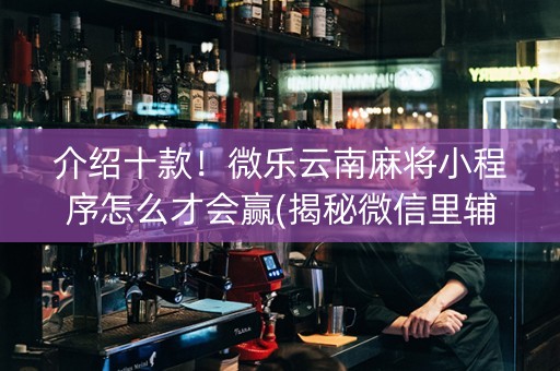 介绍十款！微乐云南麻将小程序怎么才会赢(揭秘微信里辅牌器)