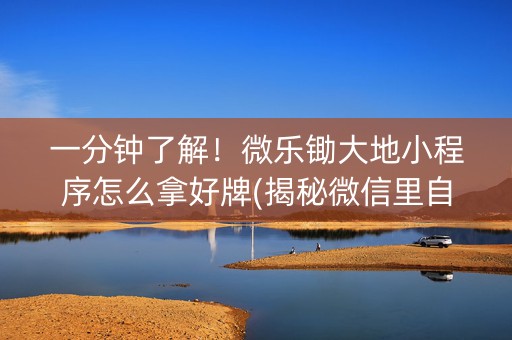 一分钟了解！微乐锄大地小程序怎么拿好牌(揭秘微信里自建房怎么赢)