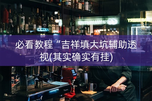 必看教程“吉祥填大坑辅助透视(其实确实有挂)