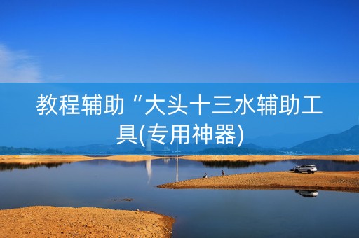 教程辅助“大头十三水辅助工具(专用神器)