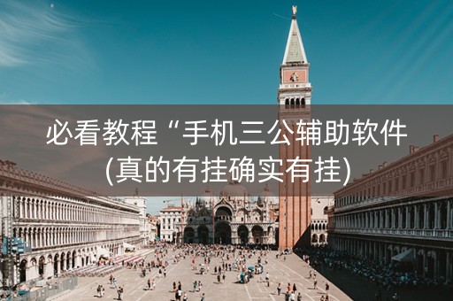 必看教程“手机三公辅助软件(真的有挂确实有挂)