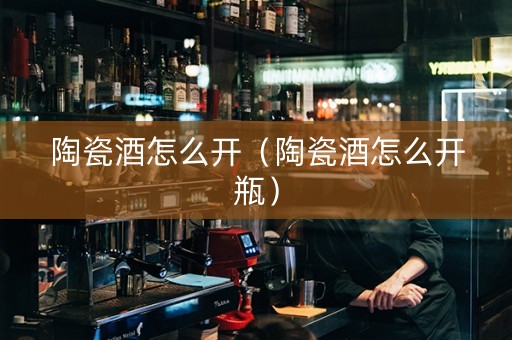 陶瓷酒怎么开（陶瓷酒怎么开瓶）