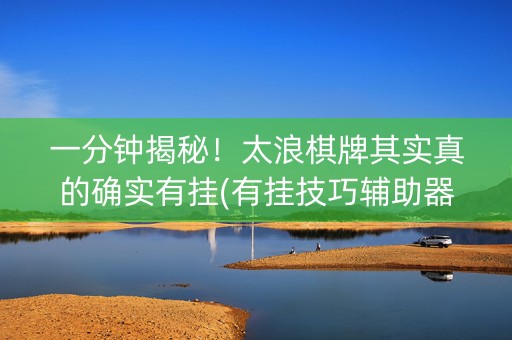 一分钟揭秘！太浪棋牌其实真的确实有挂(有挂技巧辅助器)