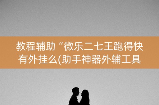 教程辅助“微乐二七王跑得快有外挂么(助手神器外辅工具)