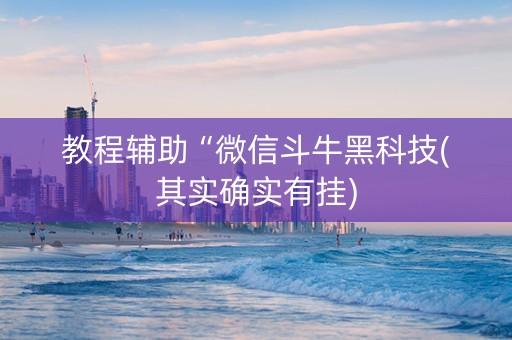 教程辅助“微信斗牛黑科技(其实确实有挂)