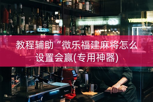 教程辅助“微乐福建麻将怎么设置会赢(专用神器)