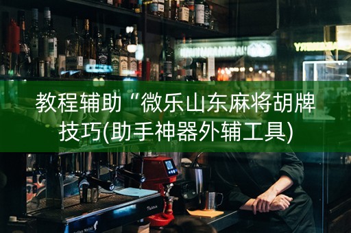 教程辅助“微乐山东麻将胡牌技巧(助手神器外辅工具)