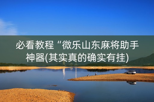 必看教程“微乐山东麻将助手神器(其实真的确实有挂)