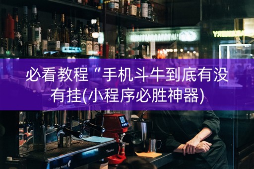 必看教程“手机斗牛到底有没有挂(小程序必胜神器)