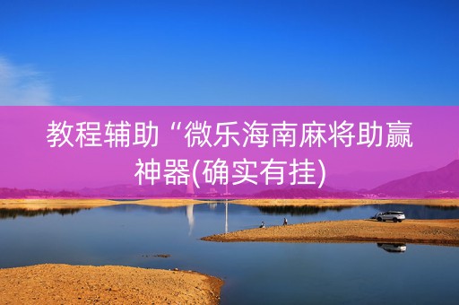 教程辅助“微乐海南麻将助赢神器(确实有挂)